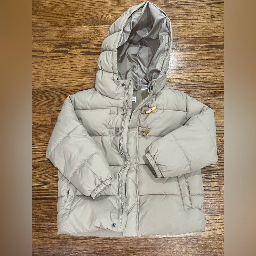 Kids mango Beige Puffer Jacket 5/6